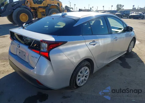 2019 Toyota Prius Le из США, поврежденный, VIN JTDKARFU2K3089074
